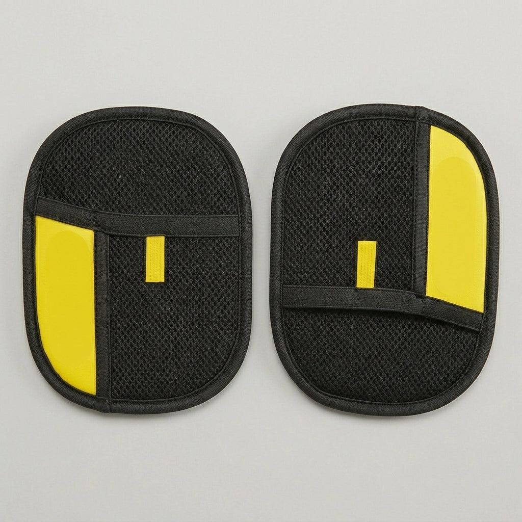 Two Wagly hair removal gloves